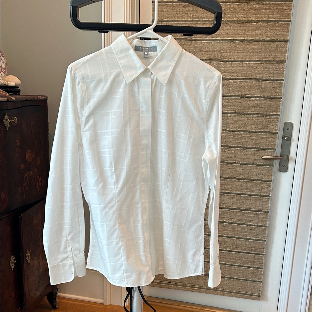 Classic White Women’s Button Shirt